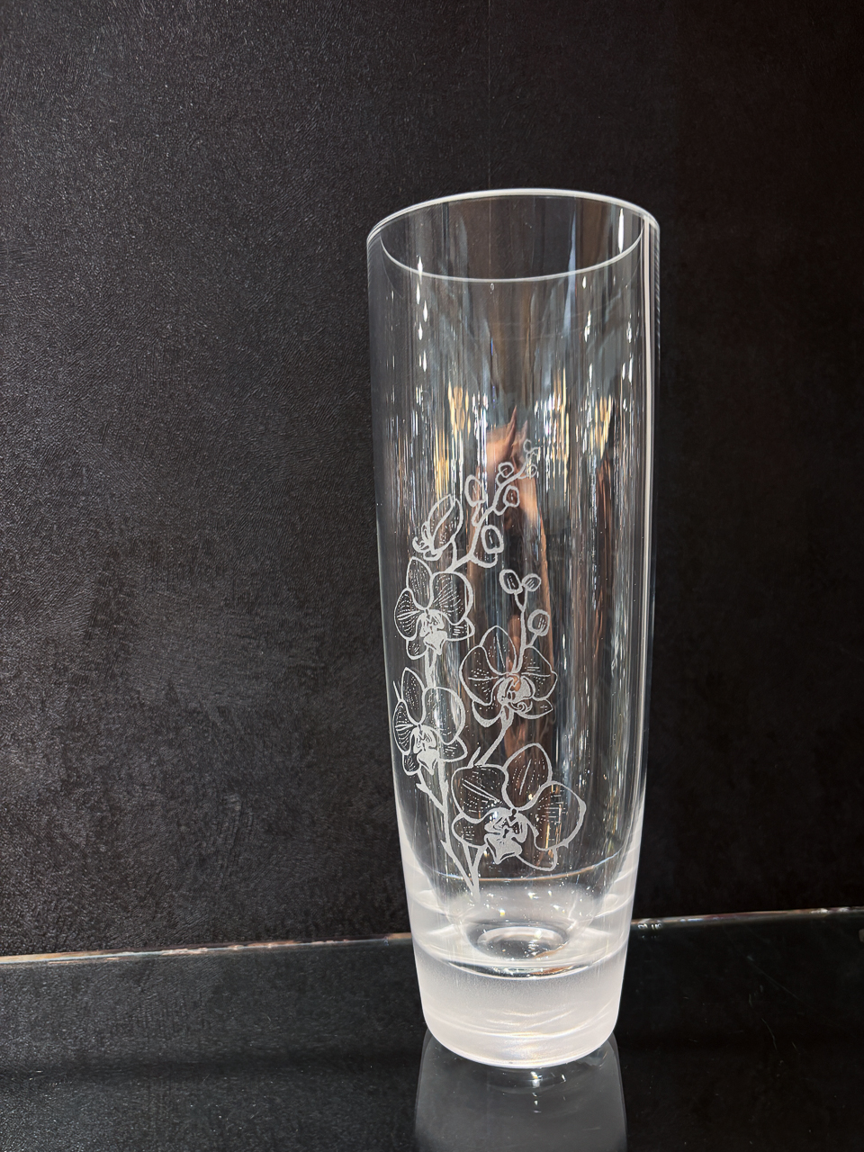 Vase Mariage Tube - Orchidée