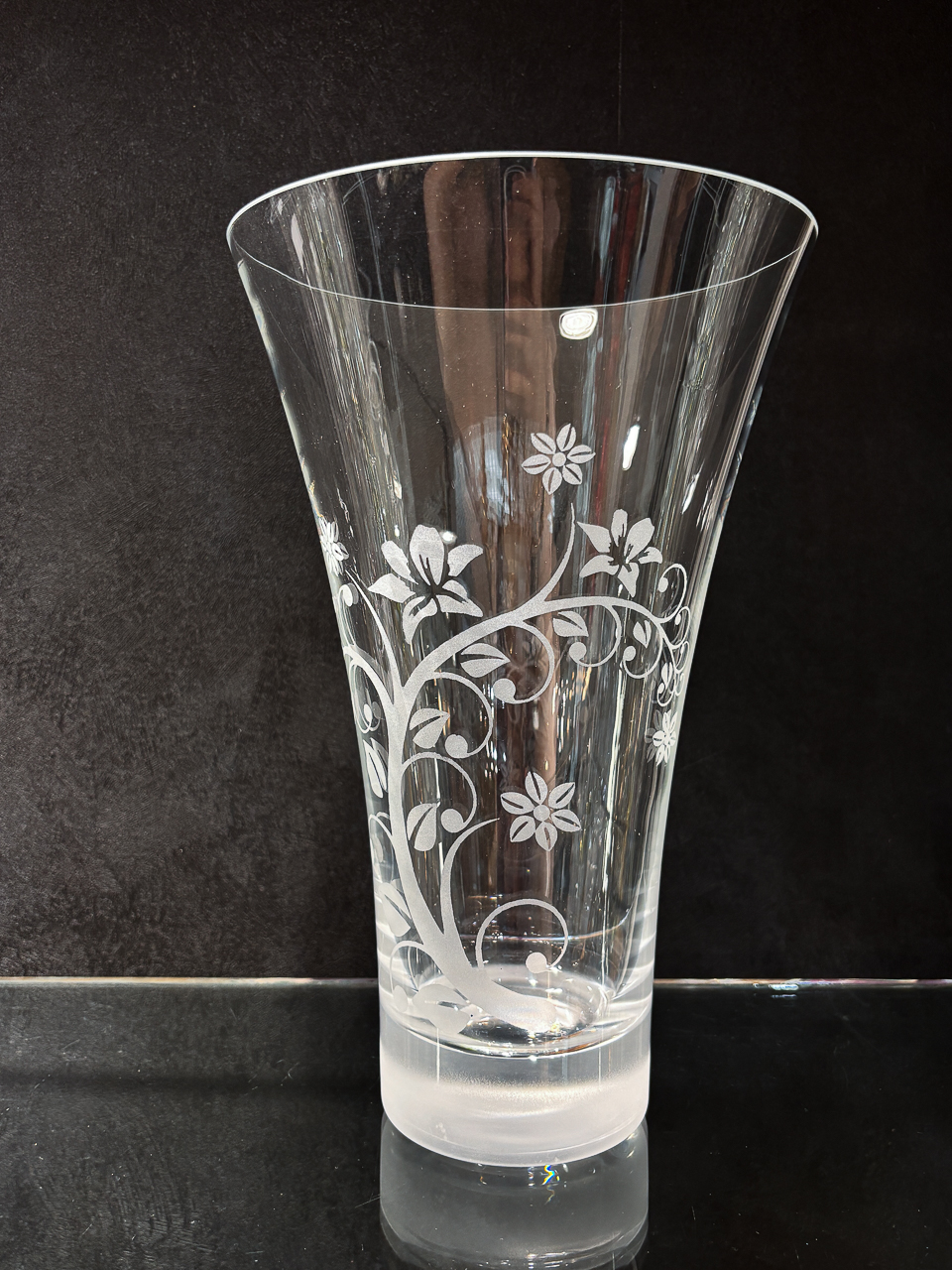 Vase Mariage Evasé Petit - Fleurs