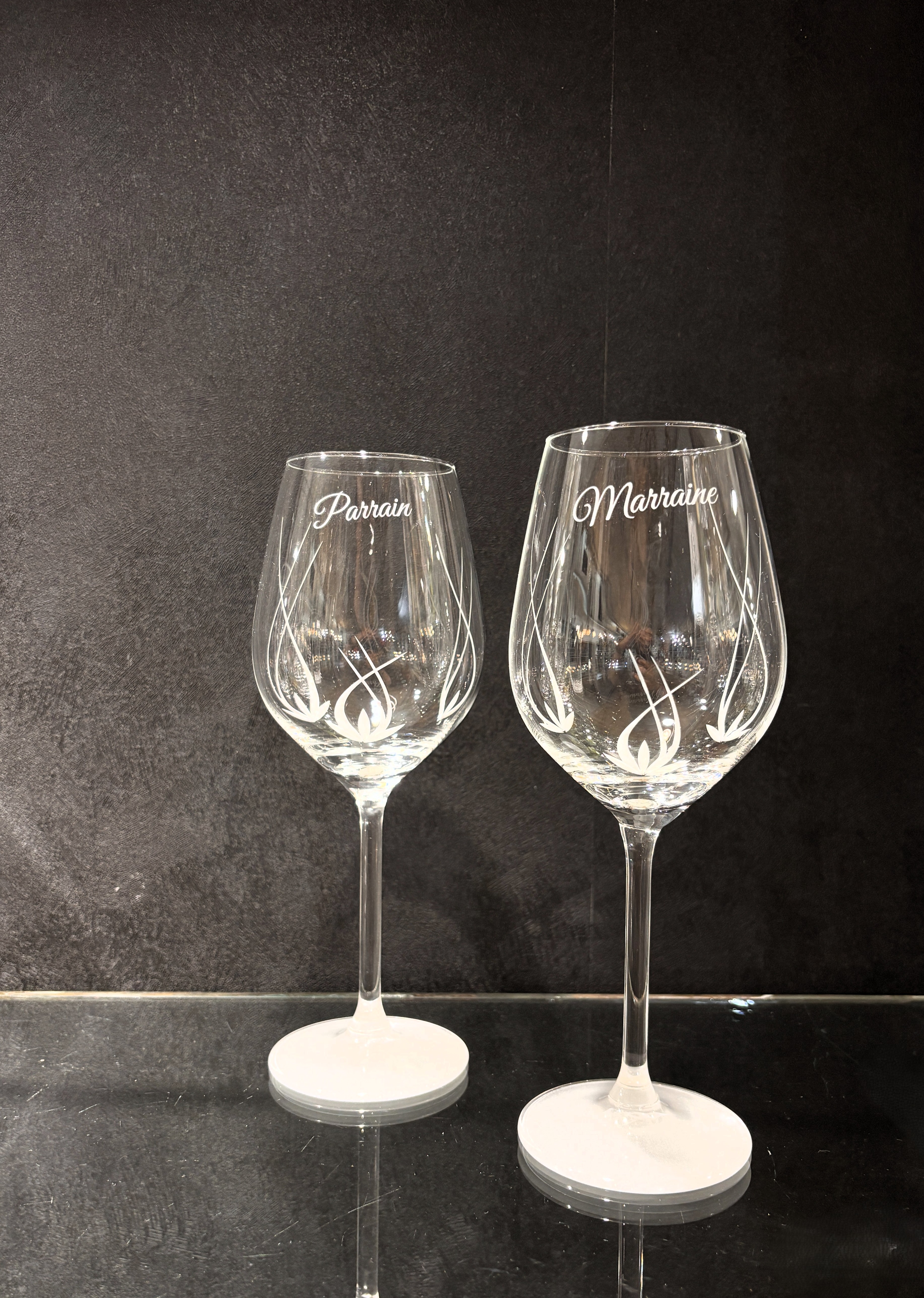 Verre à Vin - Parrain/Marraine