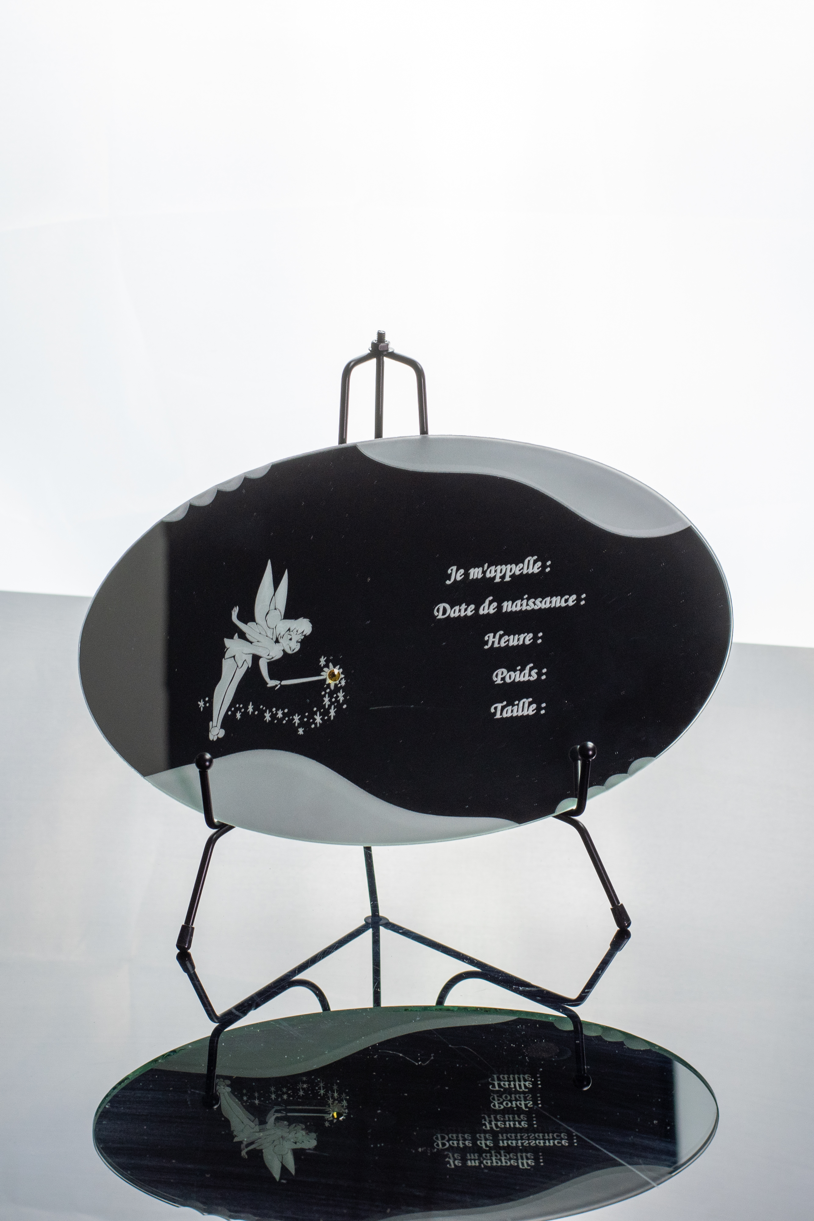 Miroir Naissance sur socle
